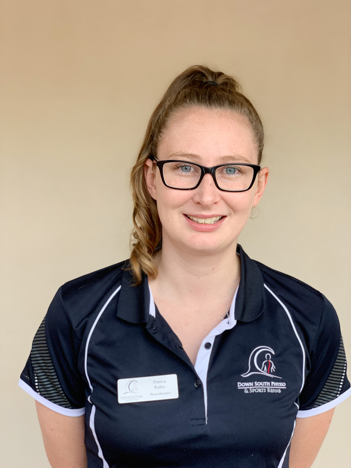 Danica Bailey Manipulative Physiotherapist Down South Physiotherapy Dunsborough. Experienced Sports Physiotherapists also specialising in surfing injuries.